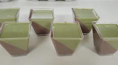 Matcha & Chocolate Pudding