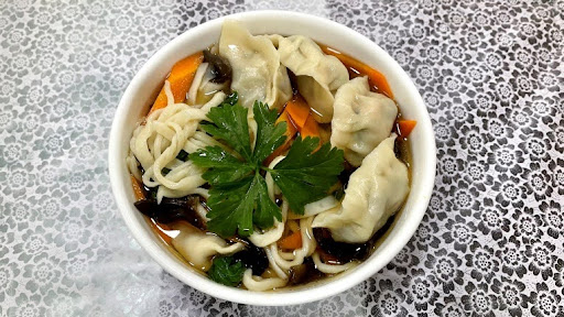 Vegetarian Dumpling Noodle