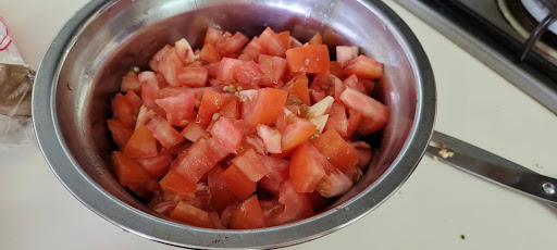 Tempeh with tomato sauce 2